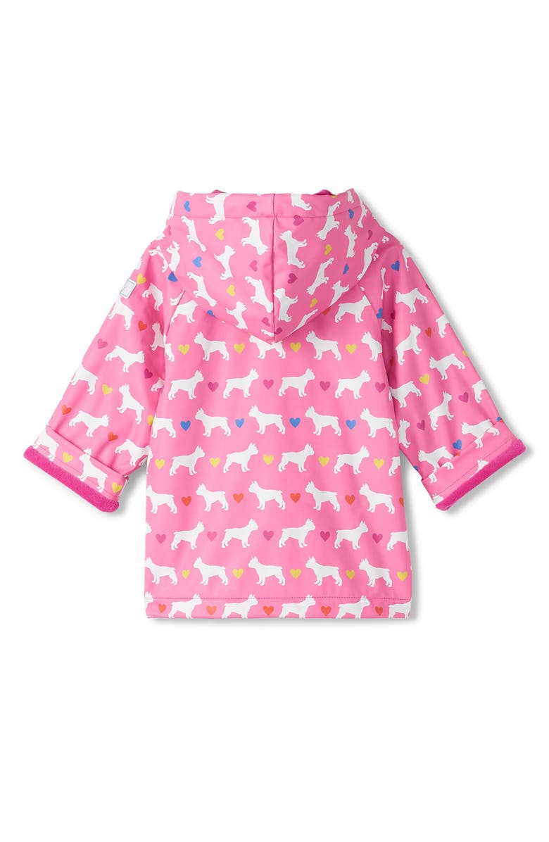 Hatley Kids' French Bulldogs Waterproof Zip Jacket, Alternate, color, 
