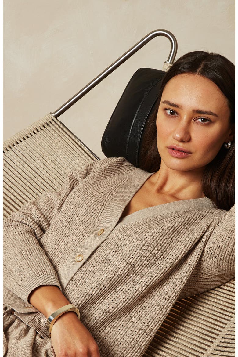 Mirabel Cardigan, Alternate, color, Oat