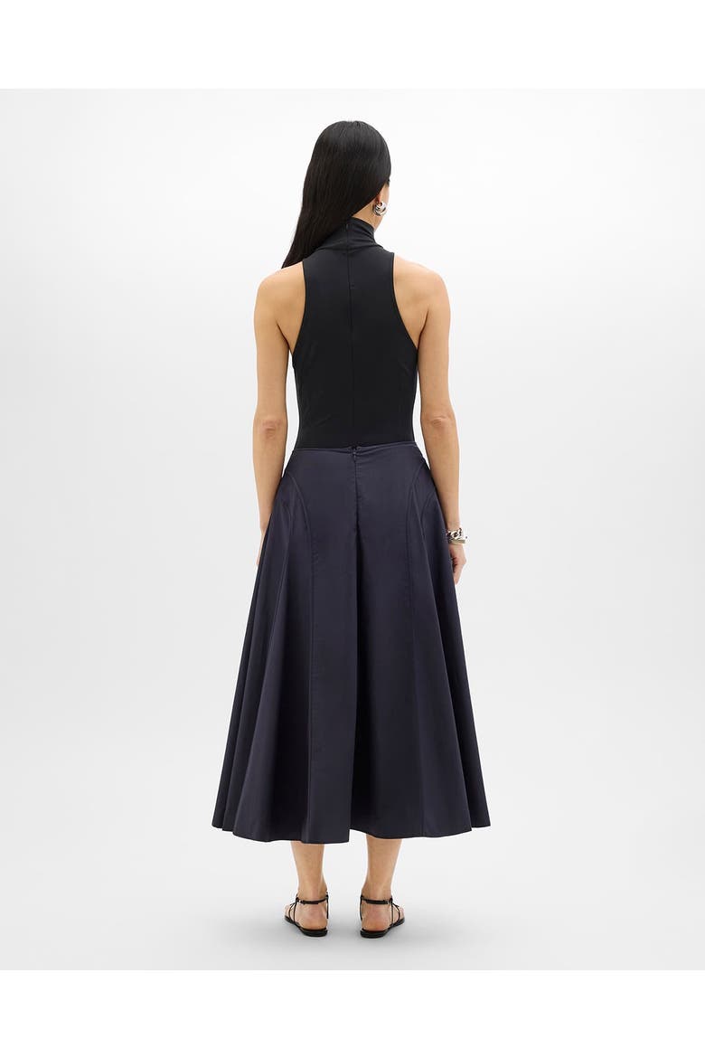 Seamed Full Skirt, Alternate, color, Midnight