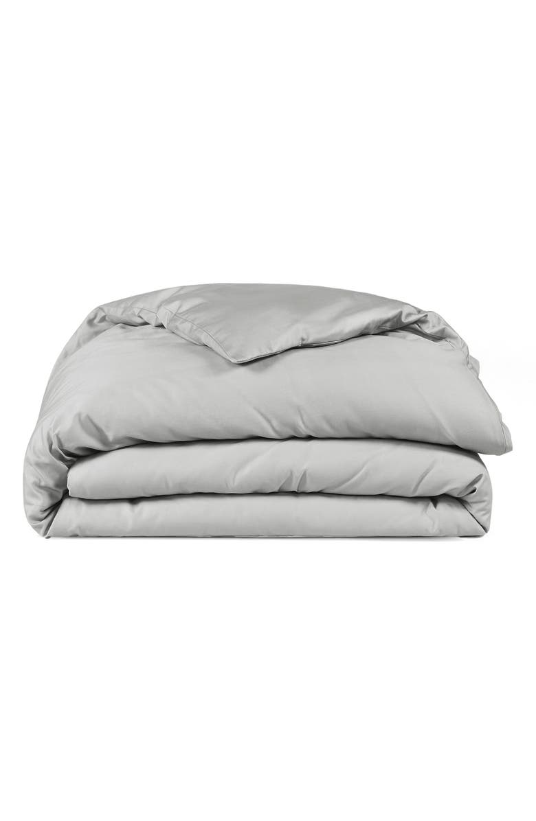Sijo CLIMA Cotton Duvet Cover, Main, color, Dove