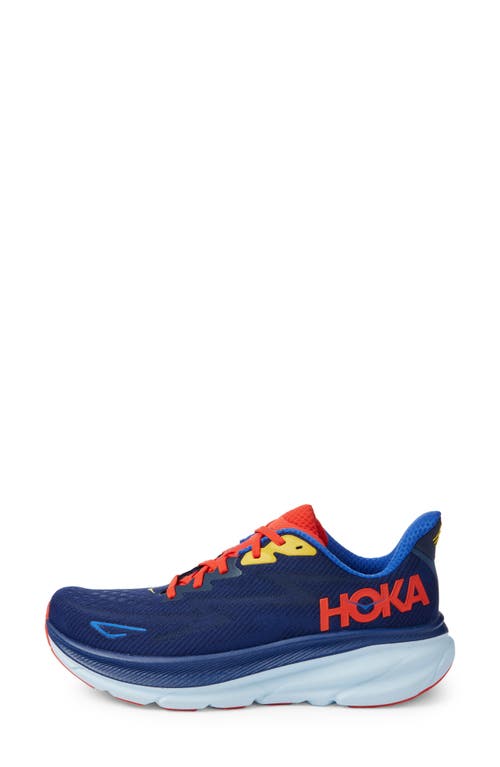 Hoka Clifton 9 Running Shoe In Blue