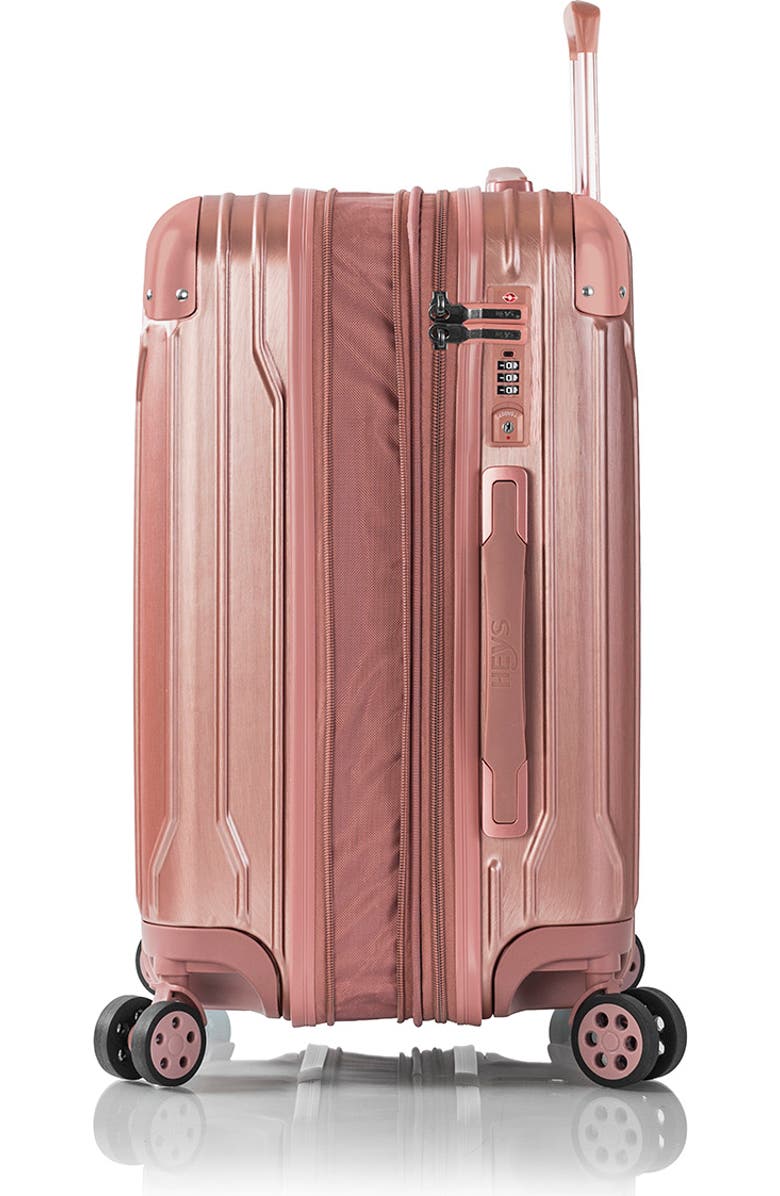 Heys Xtrak 21.5 Inch Carry-On Luggage, Alternate, color, Rose Gold