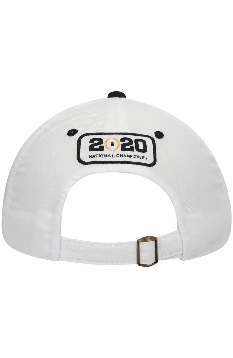 TOP OF THE WORLD Men's Top of the World White LSU Tigers vs. Clemson Tigers Matchup Staple Two-Tone Adjustable Hat, Alternate, color, 