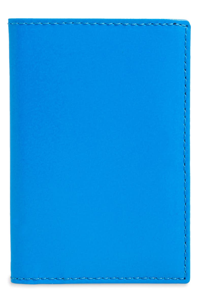 Super Fluo Card Case, Main, color, BLUE