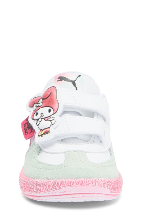 Puma X Hello Kitty® & Friends Kids' Palermo Sneaker In  White-magic Rose
