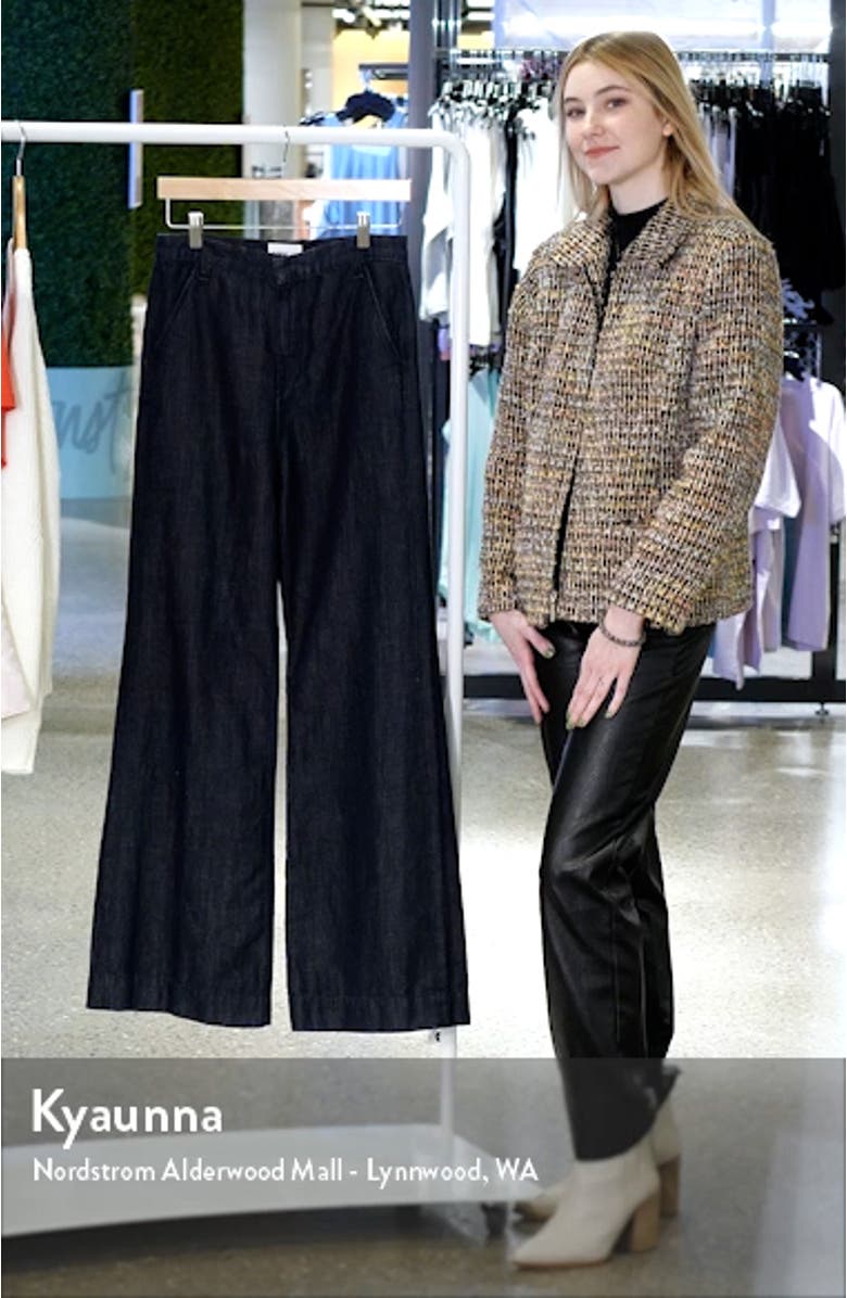 High Waist Cotton & Linen Trouser Jeans, sales video thumbnail