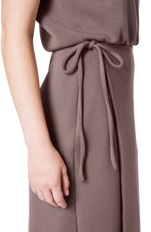 Spanx ® Airessentials Tie Waist Midi Dress In Smoke