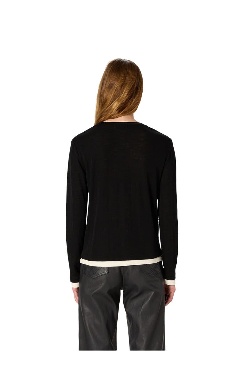 GERARD DAREL Hanae Wool Knitted Top, Alternate, color, Black