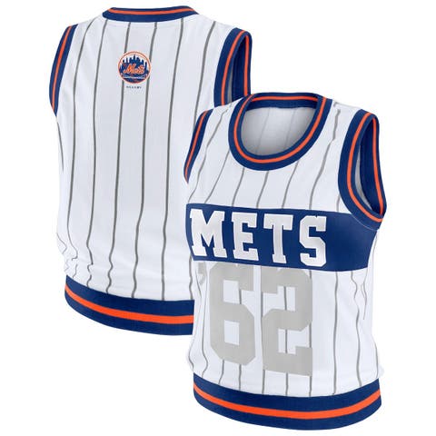 Women's WEAR by Erin Andrews  White New York Mets Sporty Tank Top