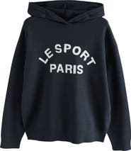 NEXT Intarsia Graphic Sweater Hoodie