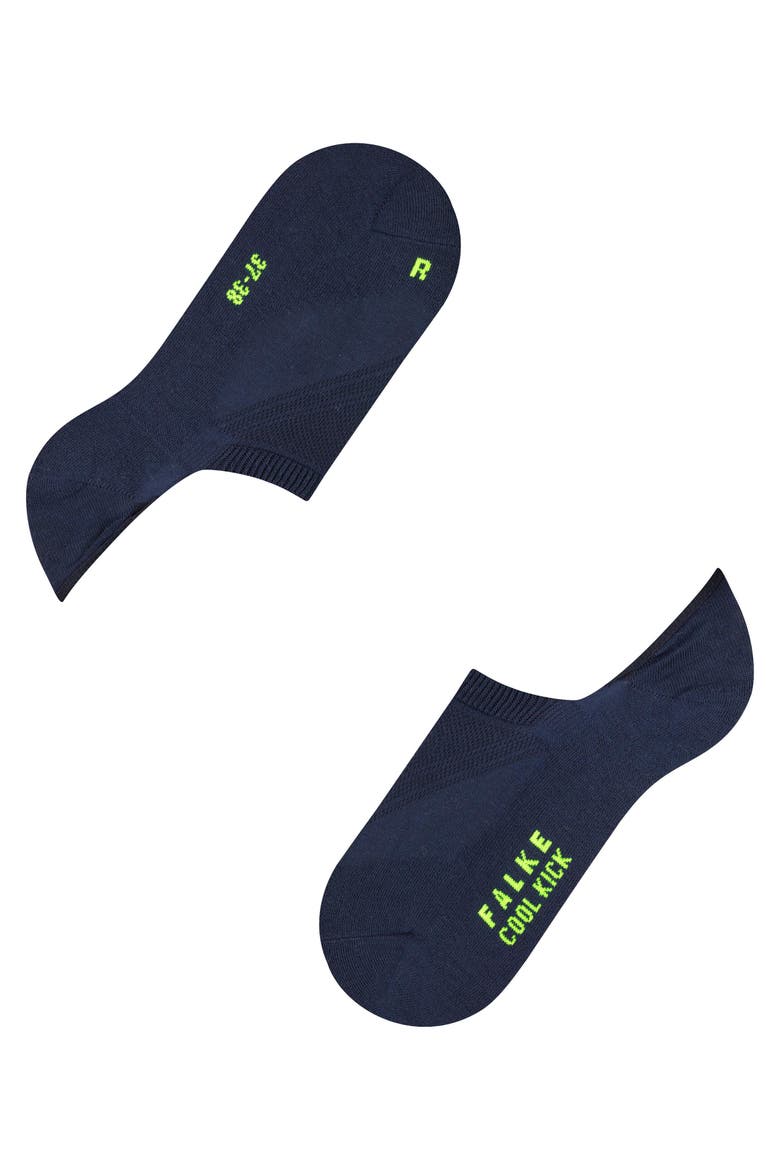 Cool Kick No Show Socks, Alternate, color, Marine