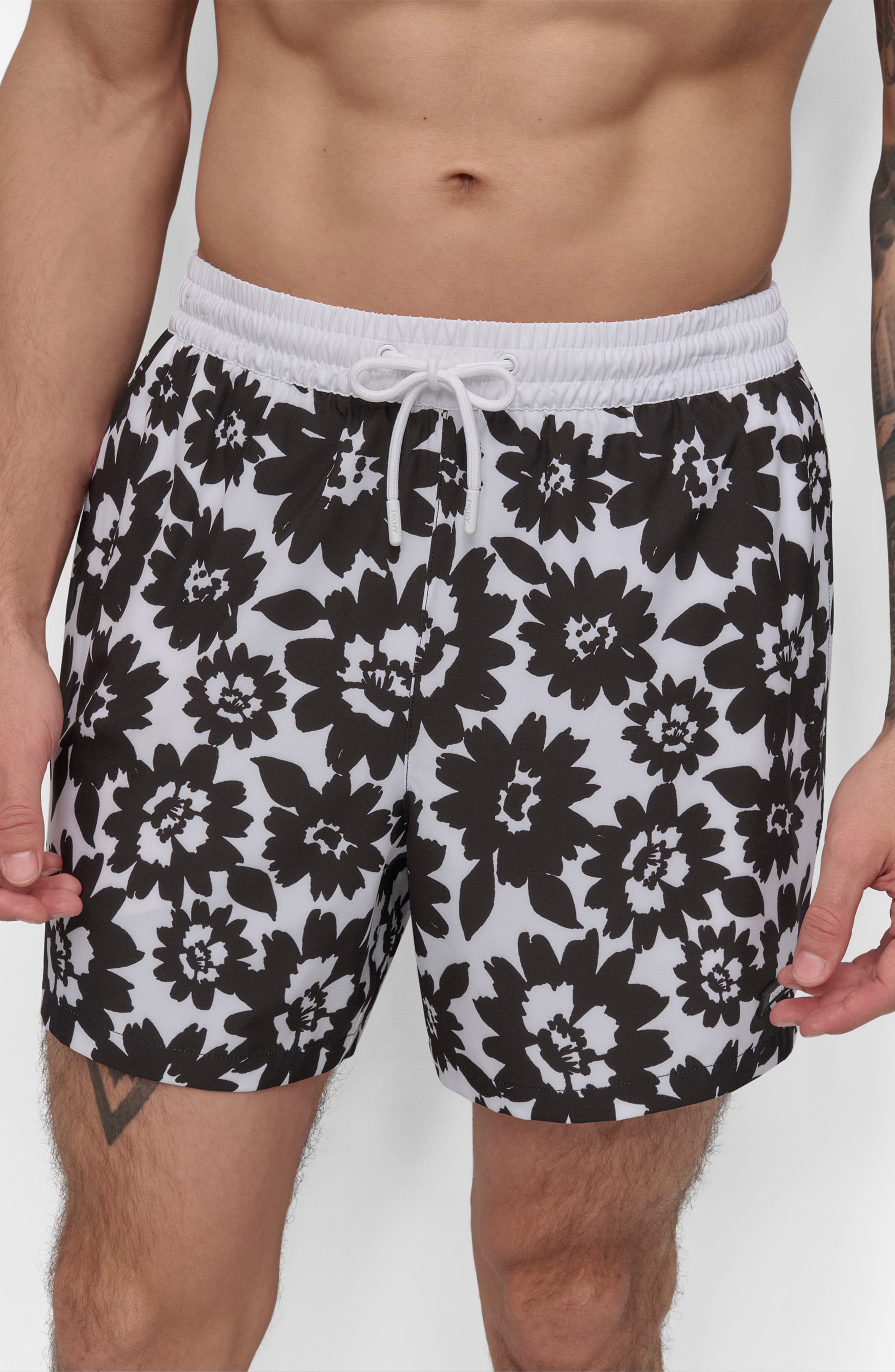 DKNY Modern Euro Swim Trunks