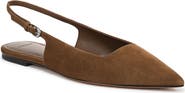 Vince Gracy Pointed Toe Slingback Flat