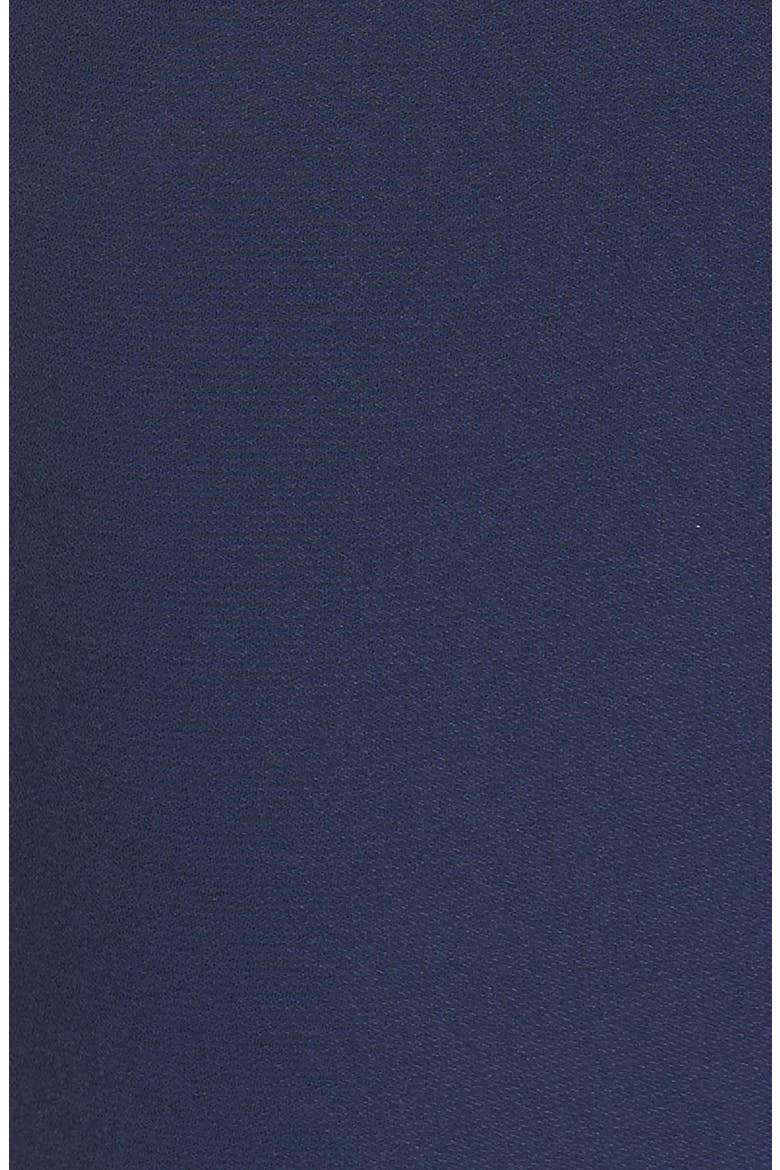 Strapless Crepe Jumpsuit, Alternate, color, NAVY