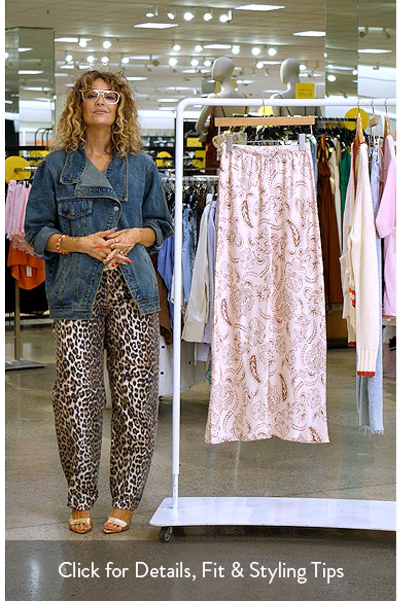 Rosalie Pull-On Satin Wide Leg Pants video