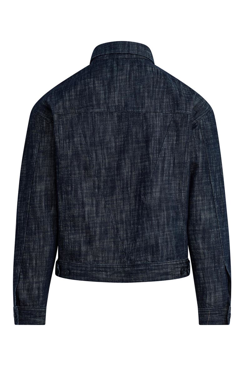 Cotton Trucker Jacket, Alternate, color, NORMANDY