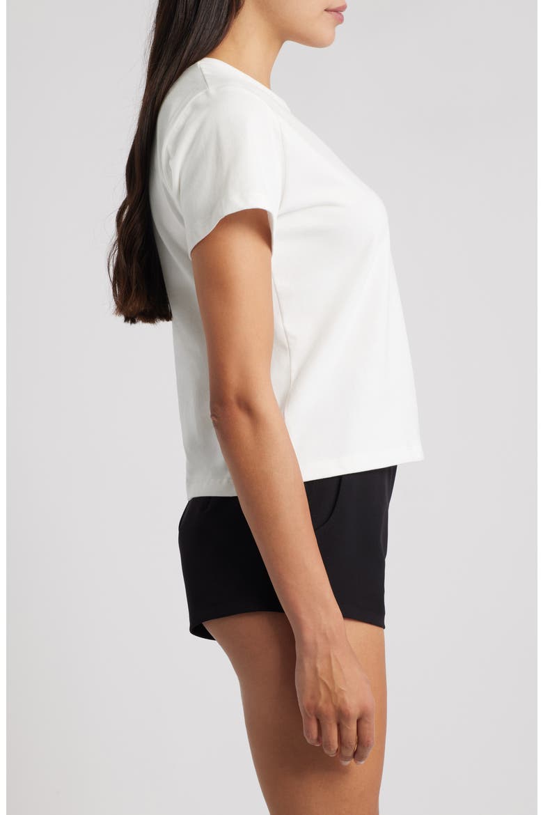 Reese Oversize Cotton T-Shirt, Alternate, color, WHITE