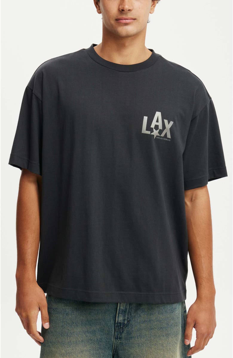 Cotton On Men's Box Fit Graphic T-Shirt, Main, color, 