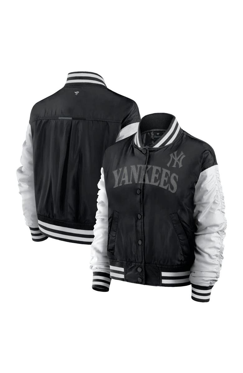 FANATICS Women's Fanatics  Black New York Yankees Elements Wave Full-Snap Jacket, Main, color, Black