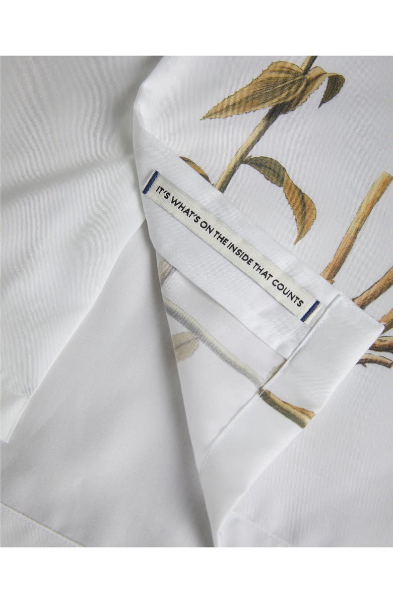 Ted Baker London Bedmon Floral Short Sleeve Button-Up Shirt, Alternate, color, 