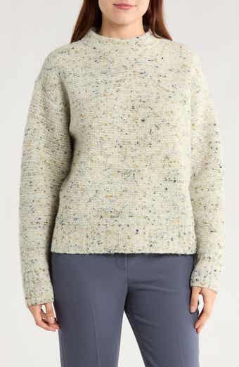 Theory Boxy Merino Wool Blend Sweater