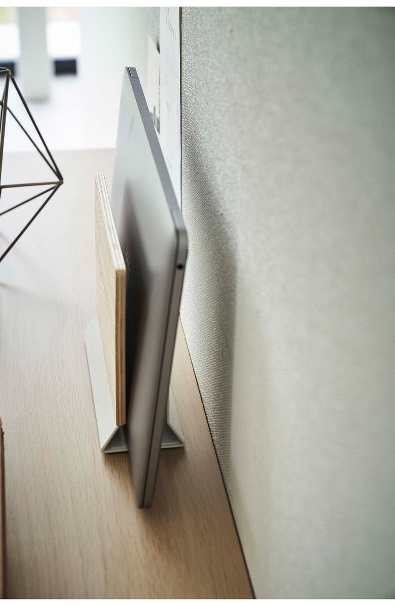 Yamazaki Slim Laptop Stand, Alternate, color, Ash