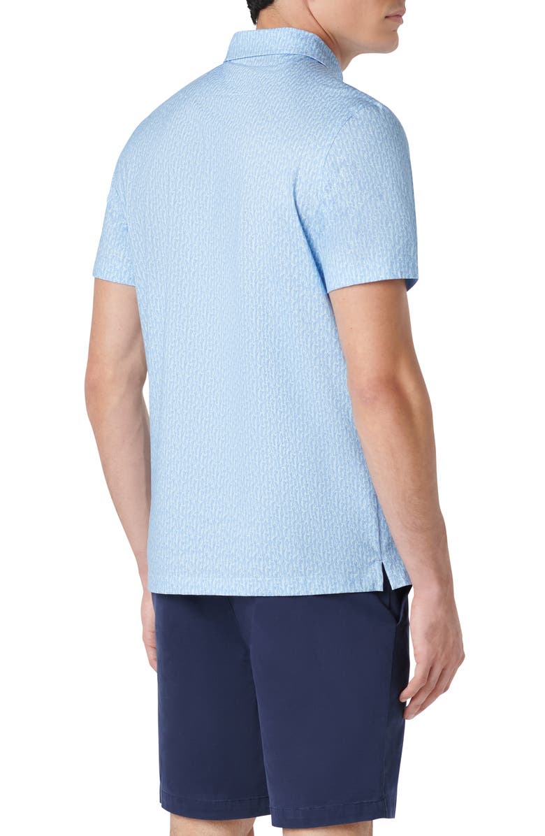 Bugatchi Victor OoohCotton<sup>®</sup> Golfer Print Polo, Alternate, color, 