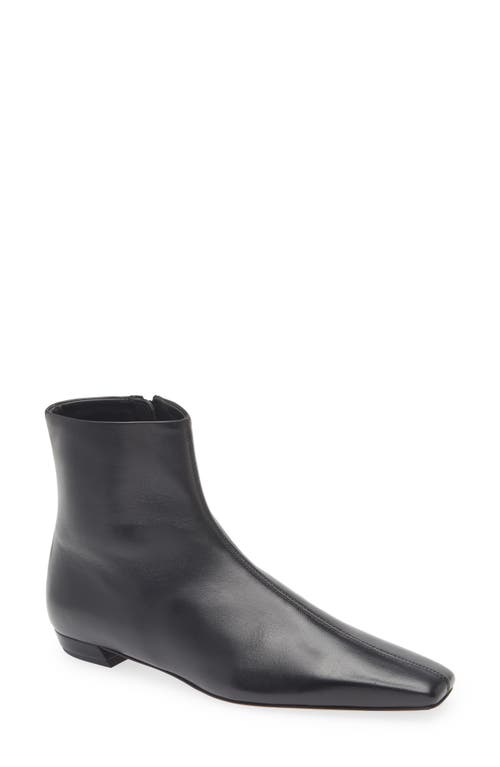 Proenza Schouler Trap Square Toe Bootie In Black