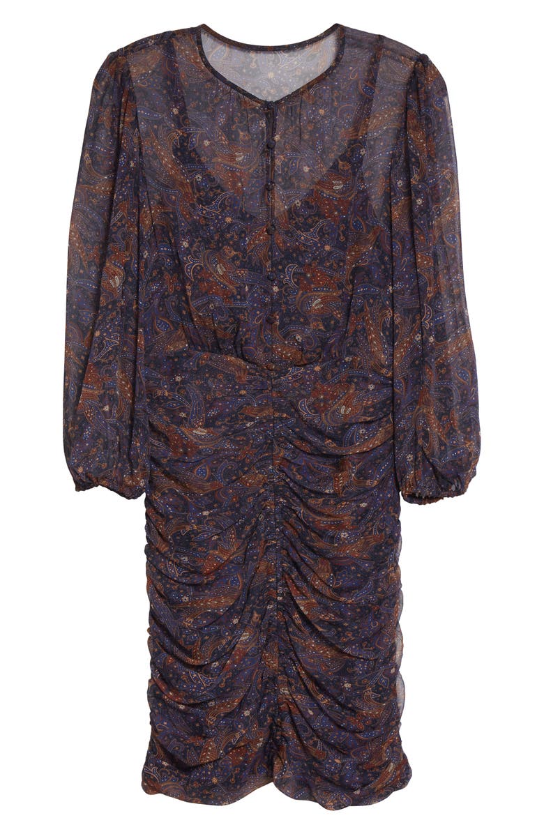 Veronica Beard Kerri Silk Dress, Alternate, color, 