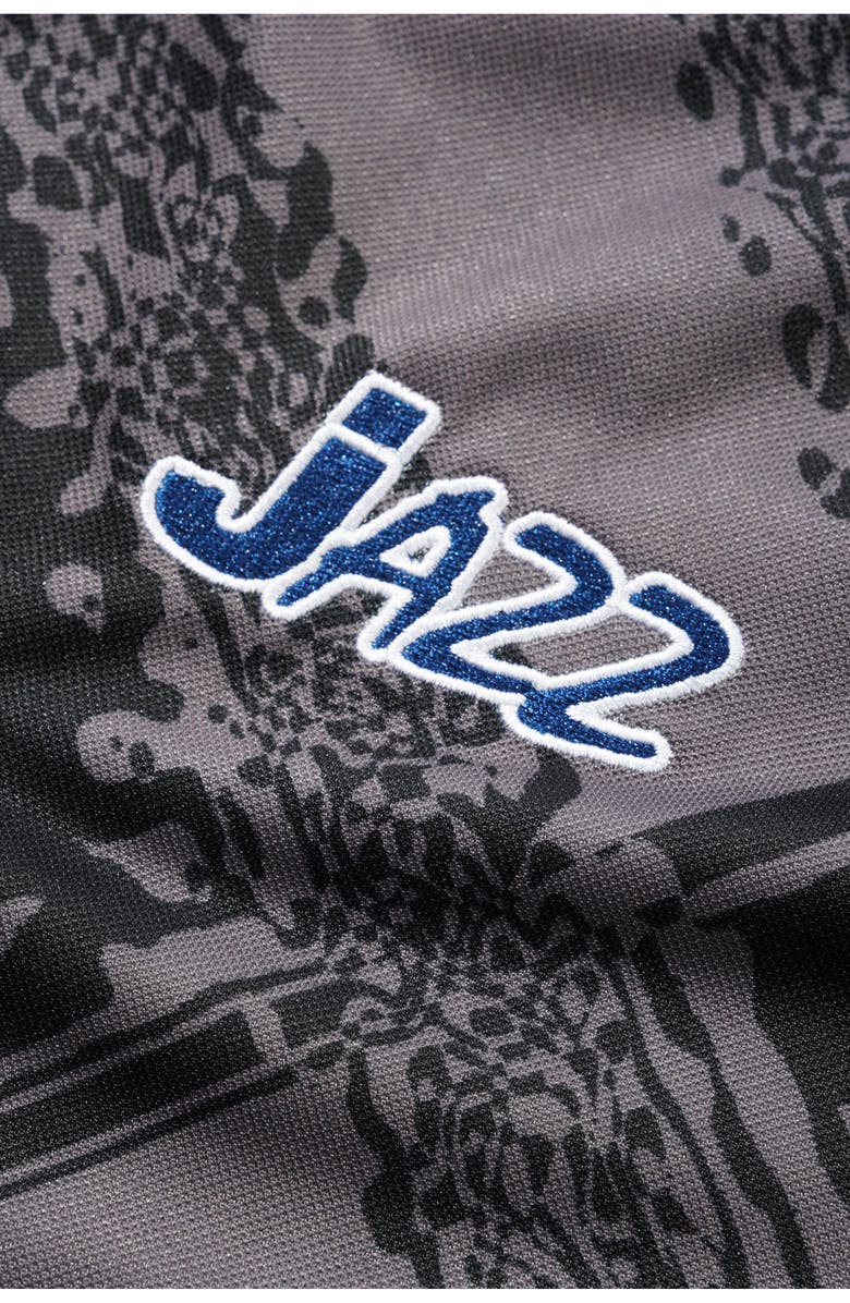 Butter Goods Jazz Logo Soccer Jersey, Alternate, color, Black