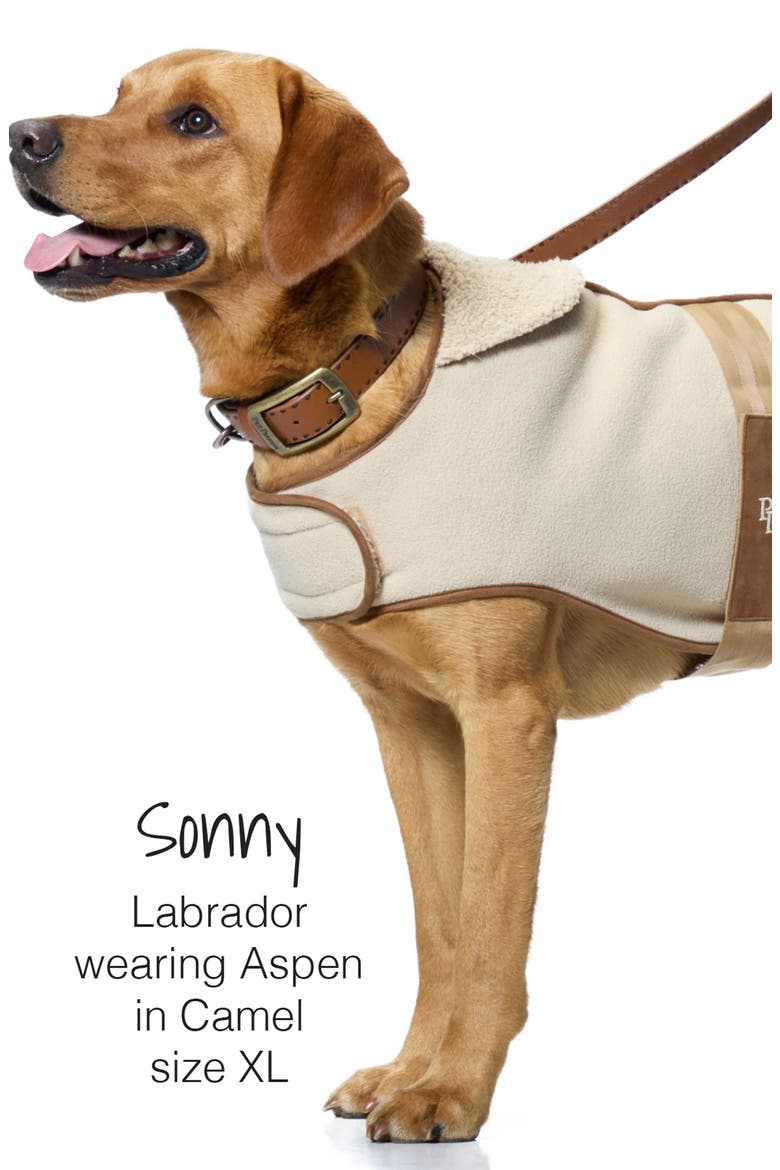 Cozy Fleece Pet Vest, Alternate, color, CAMELDNU