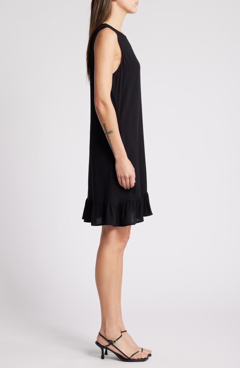 Halogen<sup>®</sup> Sleeveless Shift Dress, Alternate, color, Rich Black