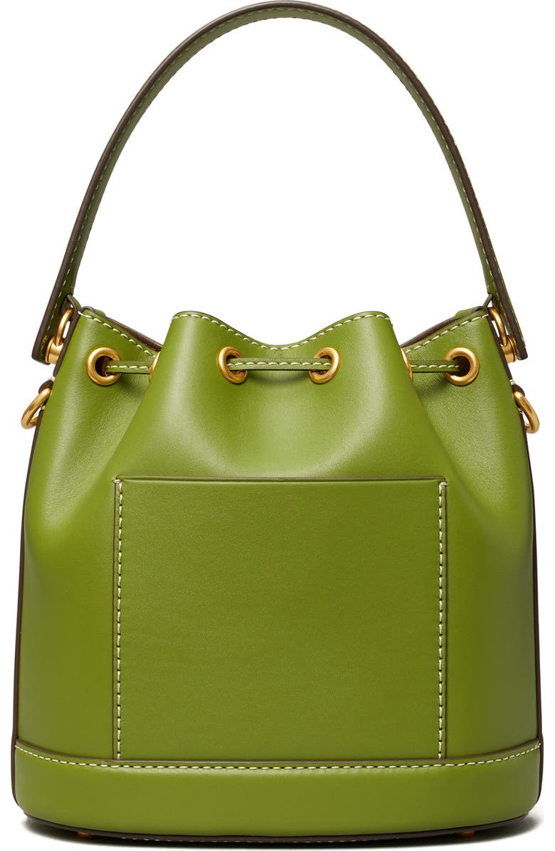 Tory Burch Leather Bucket Bag, Alternate, color,