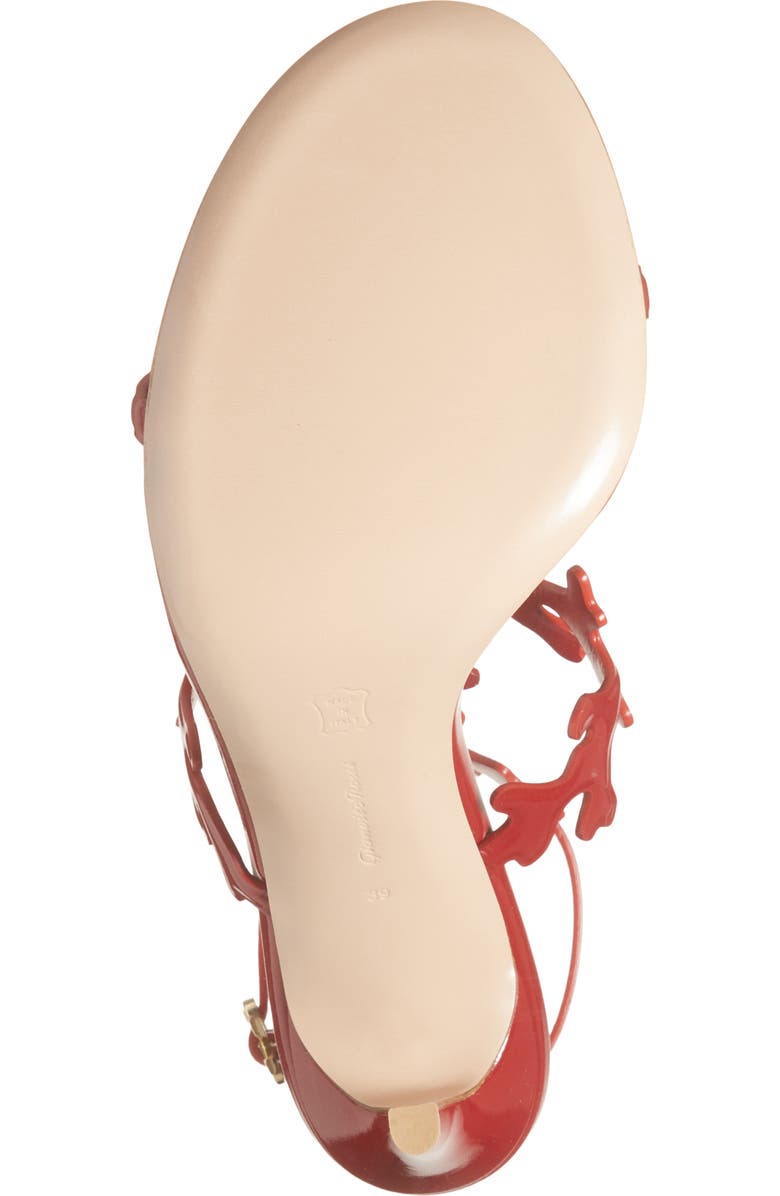 Gianvito Rossi Ocean Ankle Strap Sandal, Alternate, color, Rouge