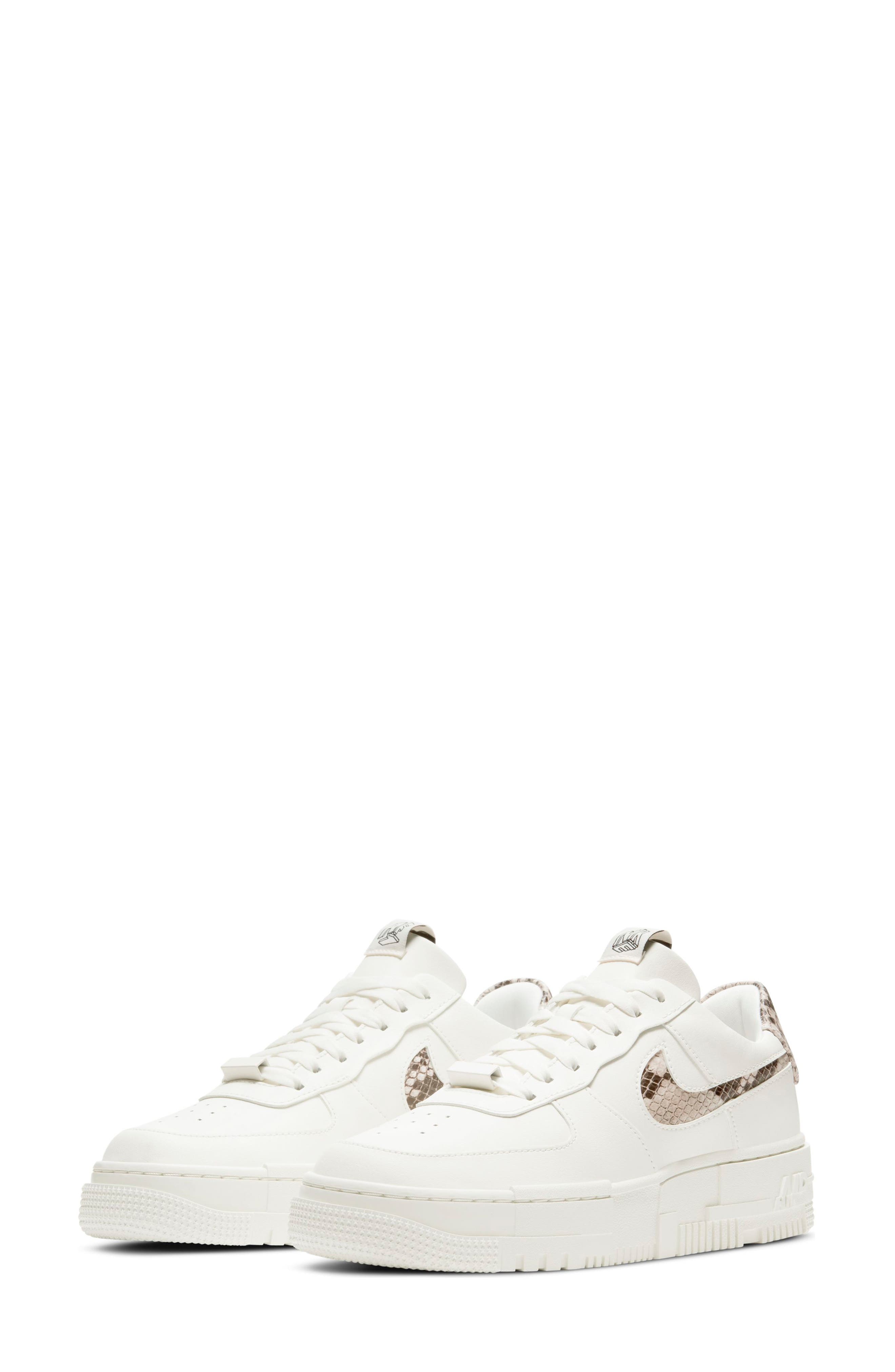 Air Force 1 Pixel SE Sneaker, Main, color, SAIL/ DESERT SAND/ GREY/ MALT