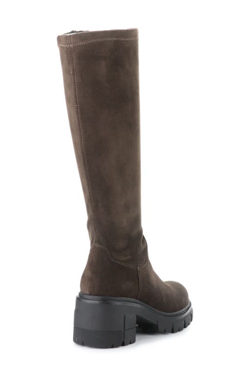 Bos. & Co. Brenna Waterproof Platform Knee High Boot In Brown