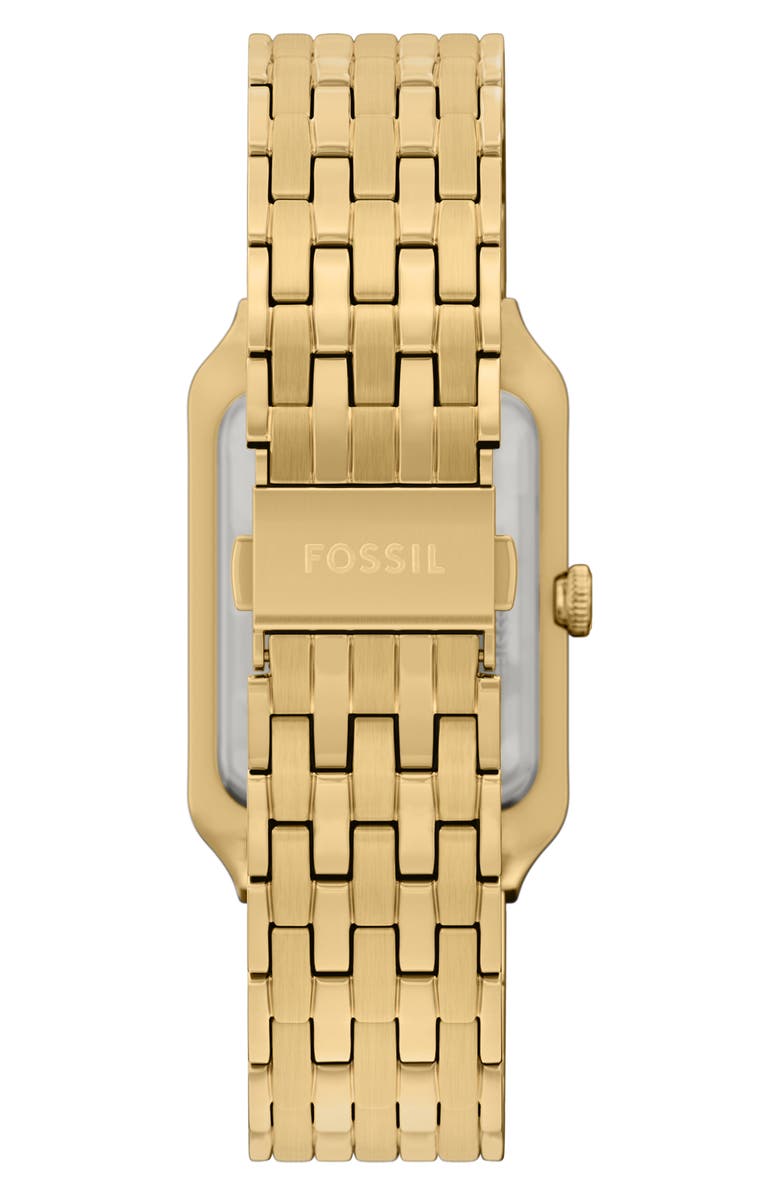 Fossil Raquel Bracelet Watch, 26mm x 40mm, Alternate, color, Gold/ Black