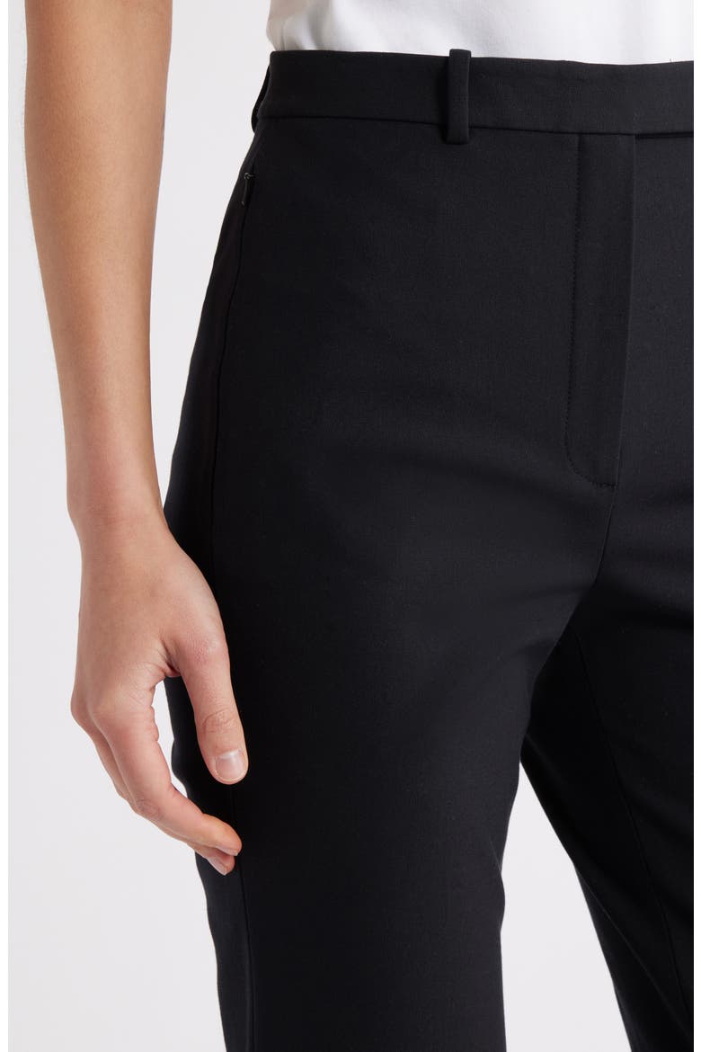 Bistretch High Waist Taper Pants, Alternate, color, BLACK