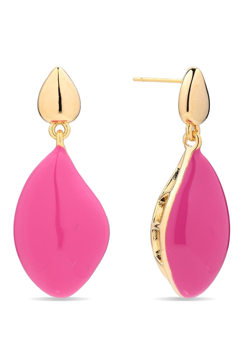 Carmen Teardrop Dangle Earrings, Main, color, PINK