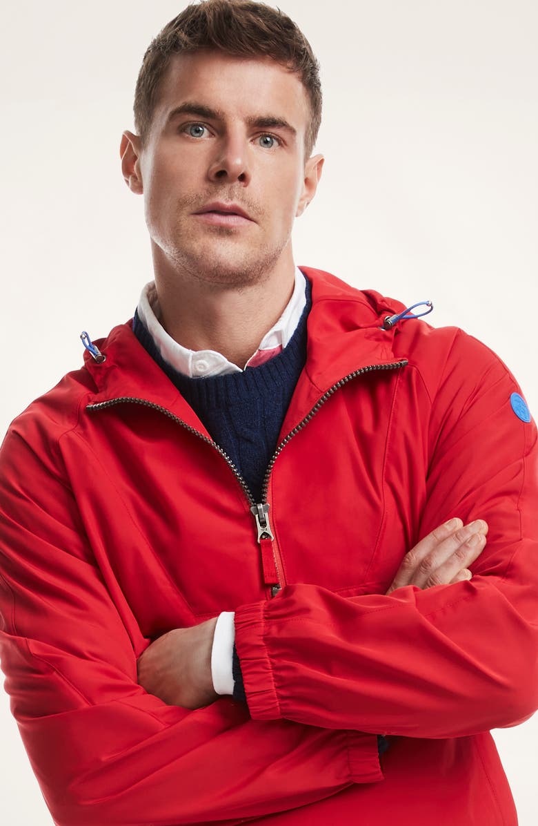 Brooks Brothers Water Repellent Anorak, Alternate, color, 