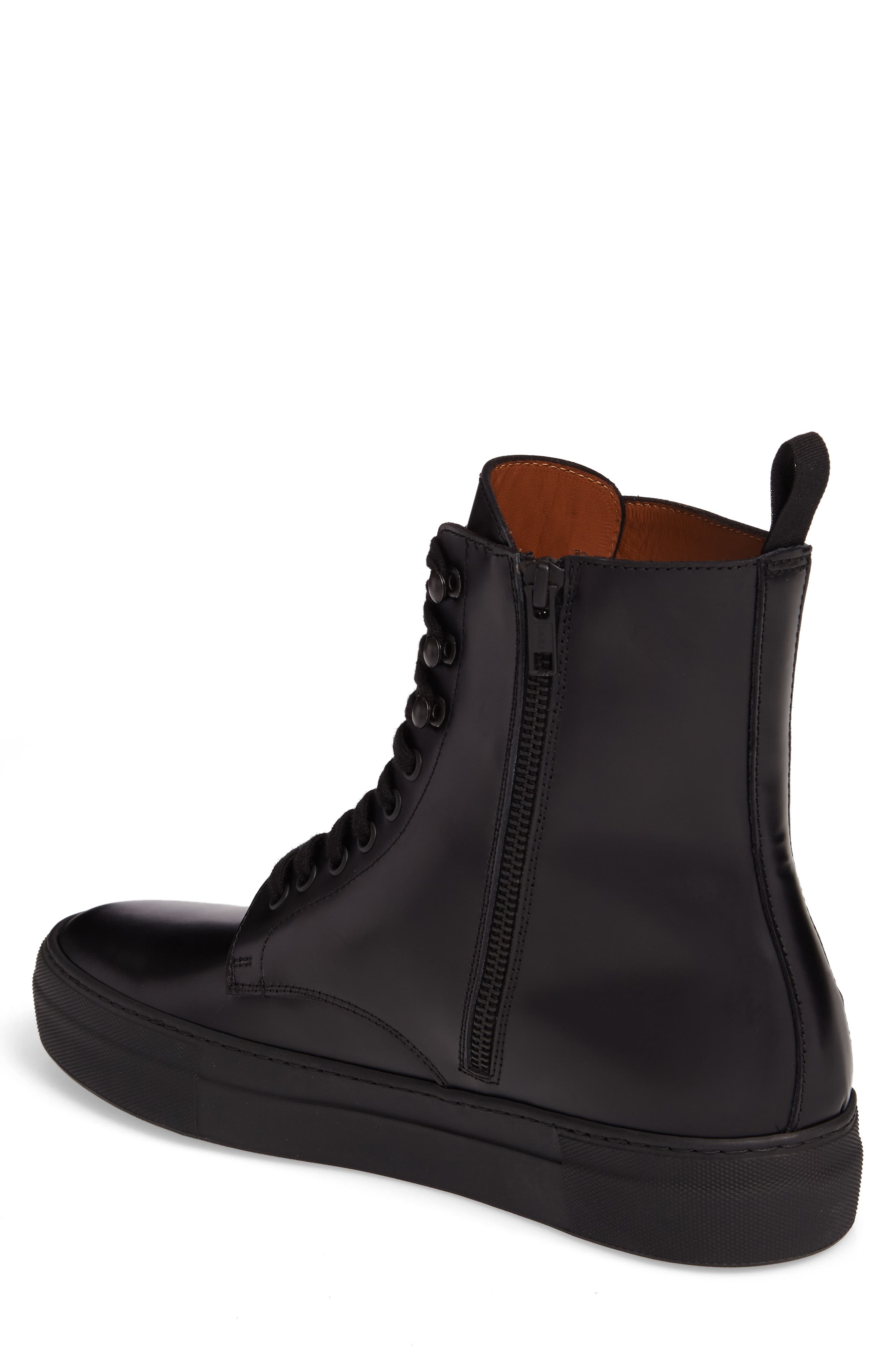 COMMON PROJECTS X Robert Geller Plain Toe Boot, Alternate, color, 