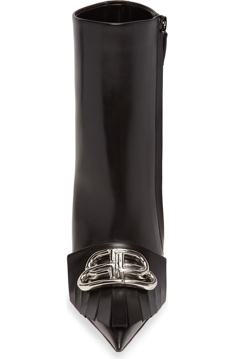 Balenciaga Fringe Knife Bootie, Alternate, color,