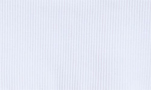 90 Degree By Reflex Bianca 2-pack V-neck Rib Seamless Bralettes In Blueprint-white