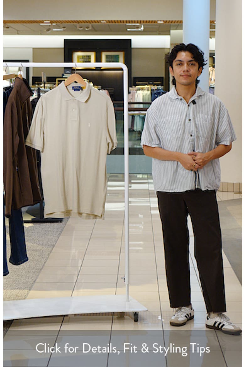 Classic Fit Cotton Mesh Polo video