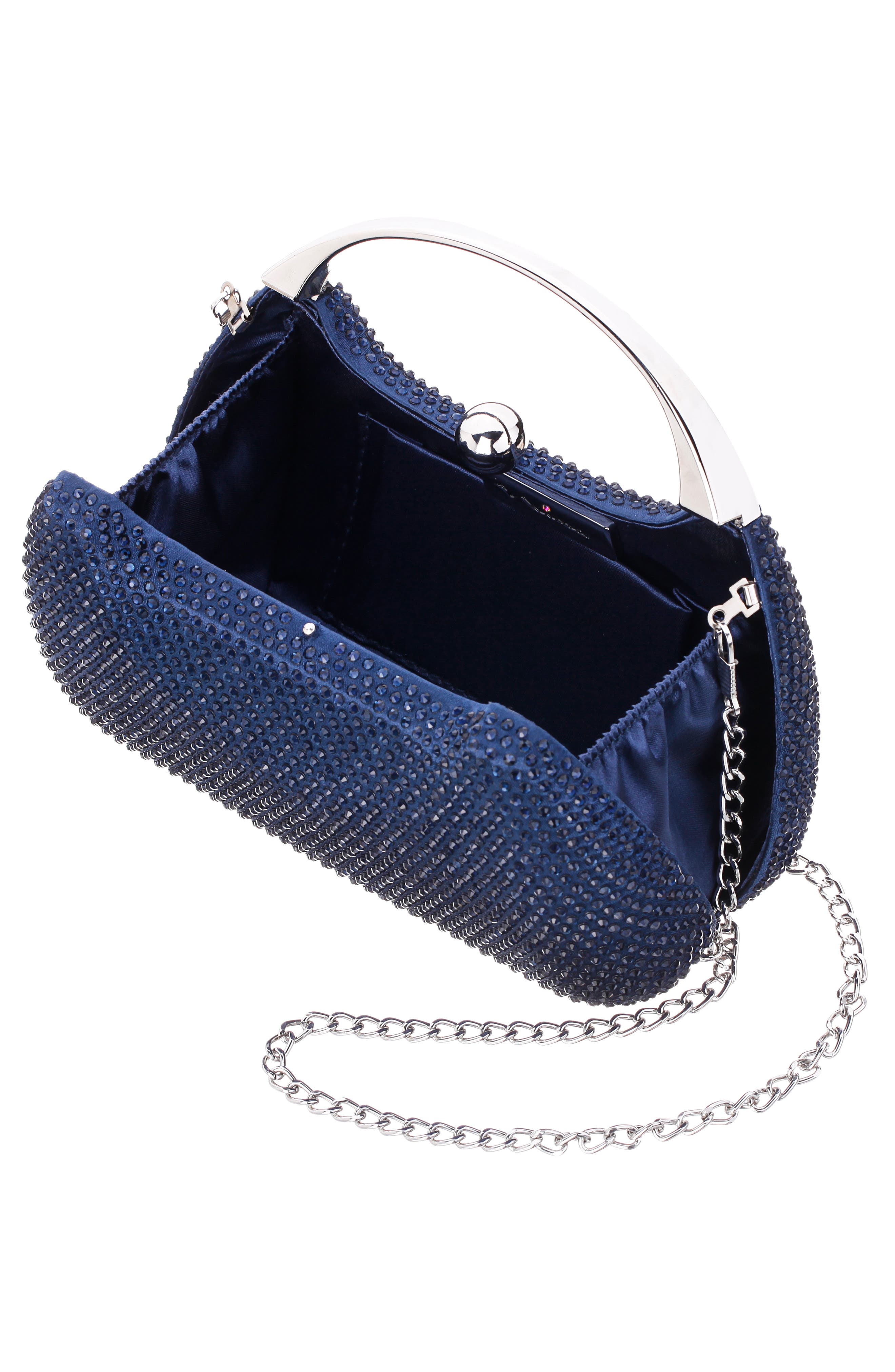 Brando Clutch, Alternate, color, NAVY