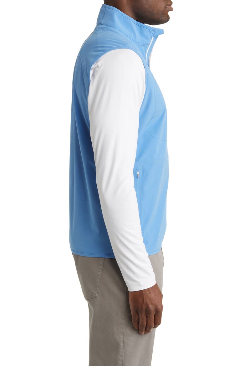 Crown Craft Flex Adept Water Resistant Half-Zip Vest, Alternate, color, MARINA BLUE