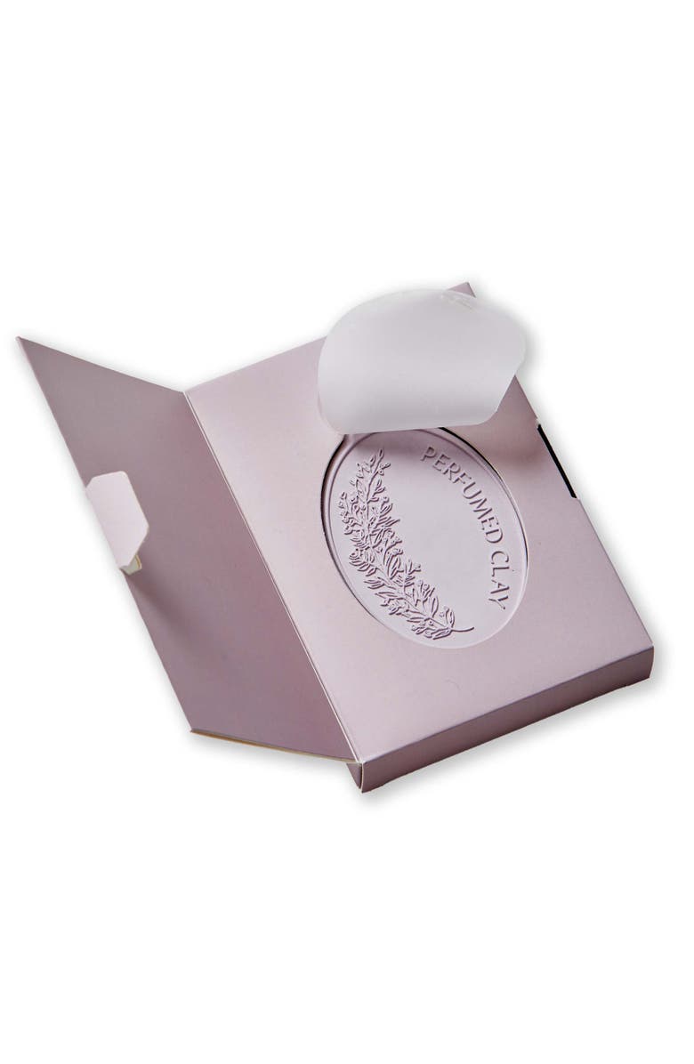 tag Violet Moss Perfumed Clay Home Fragrance Multicolor Decor, Main, color, White
