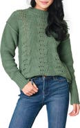 GIBSONLOOK Scallop Stitch Sweater