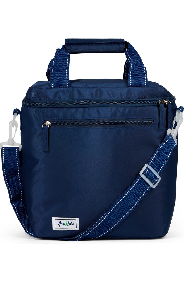 Ame & Lulu Chill Out Cooler, Main, color, Navy