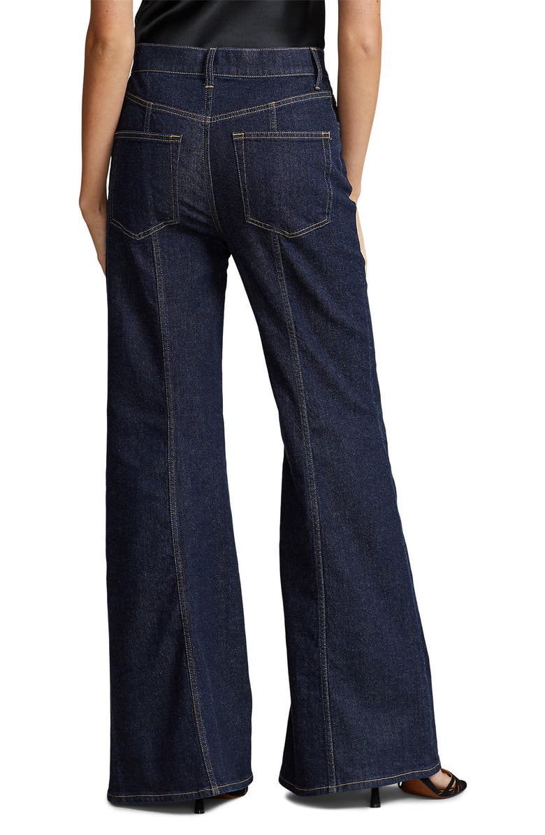 Polo Ralph Lauren High Waist Flare Jeans, Alternate, color,